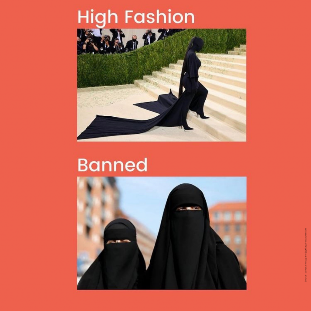 Met Gala 2021 : la burqa devient fashion grâce à Kim Kardashian
