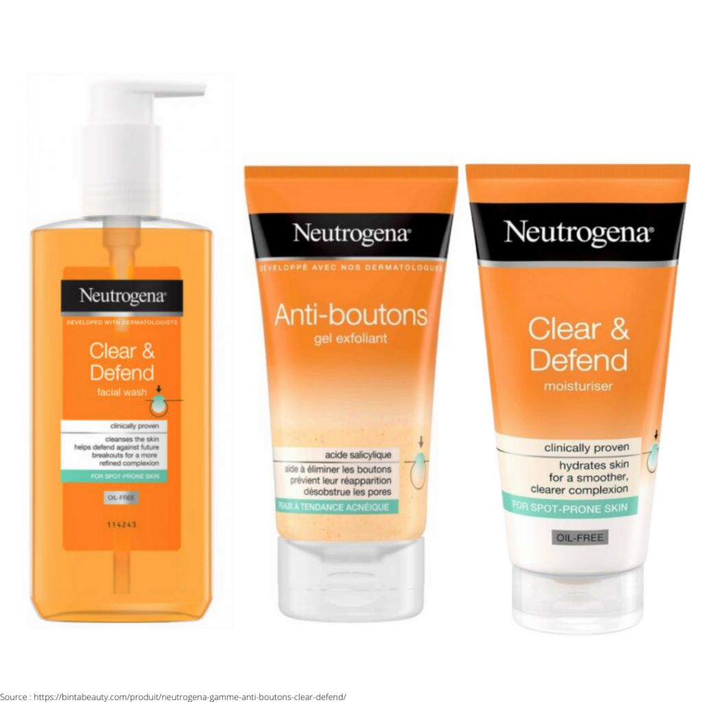 Neutrogena launches a new anti-blemish and anti-blackhead range